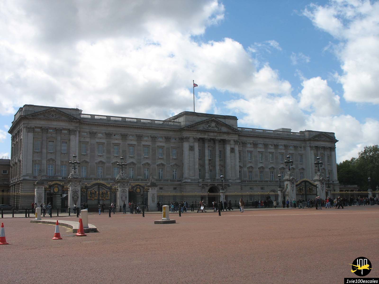 Buckingham Palace la résidence de la reine Elisabeth II à Londres