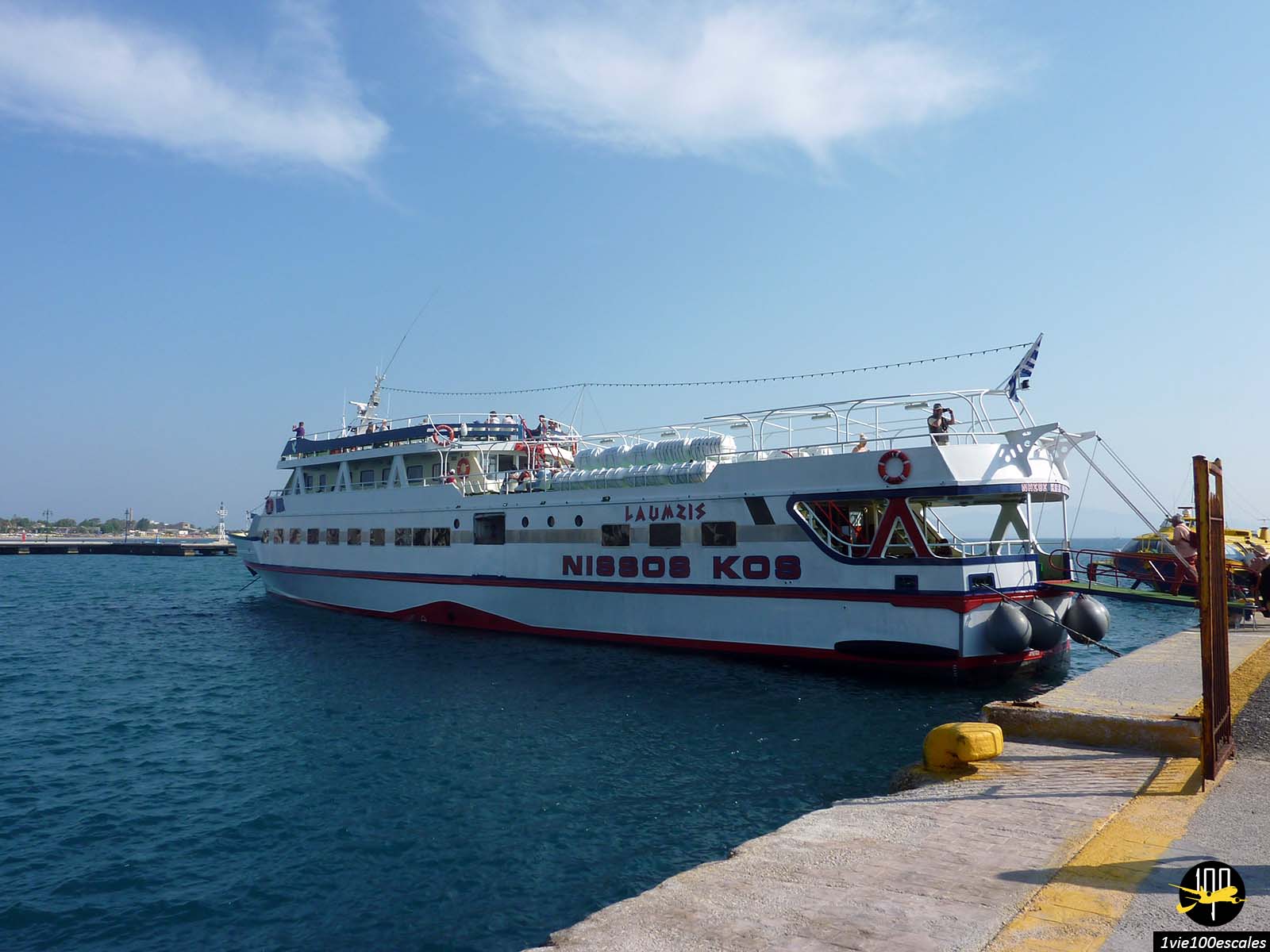 Ferry Nissos Kos reliant l'île de Kos à Bodrum en Turquie
