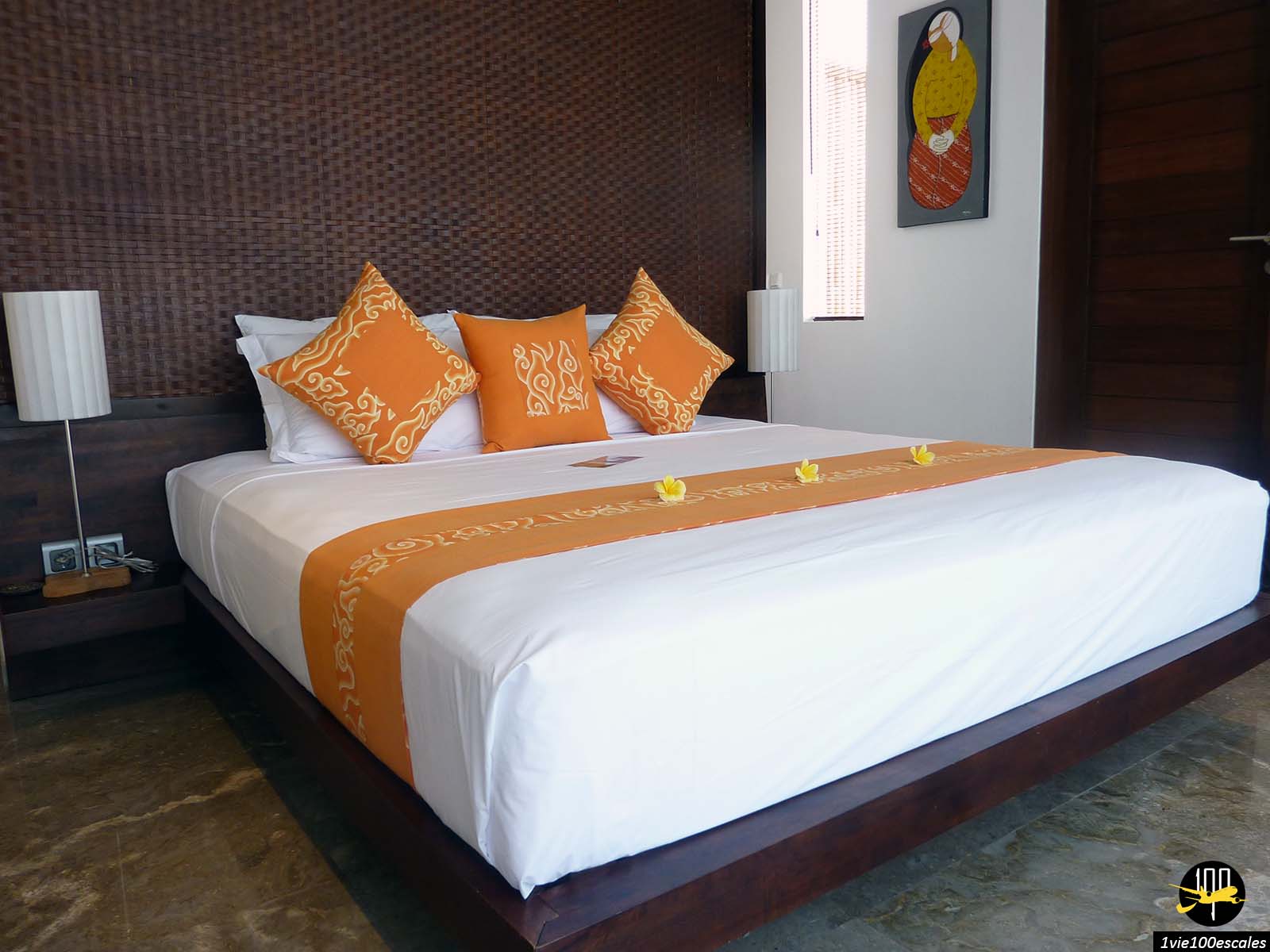 La chambre 1 de la Villa Anjali Orange de Seminyak à Bali